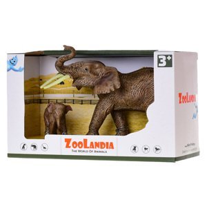 Zoolandia slon s mládětem