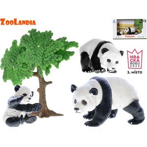Zoolandia panda s mláďaty a doplňky