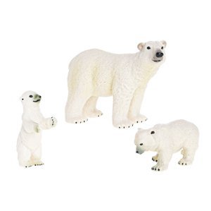 Zoolandia lední medvěd s mláďaty