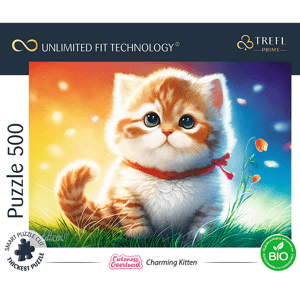 Trefl Prime puzzle 500 UFT - Okouzlující kotě