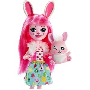 Mattel Enchantimals panenka se zvířátkem (Bree Zajacová a Twist)