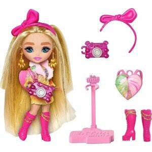 Mattel Barbie® Extra minis™ blondýnka v safari oblečku