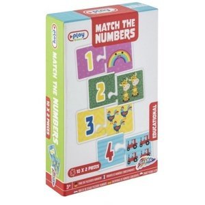 Spojte čísla - puzzle/dvojice čísel a obrázků 20karet