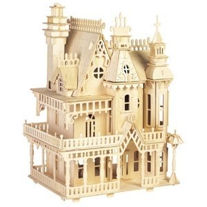 Woodcraft Dřevěné 3D puzzle vila