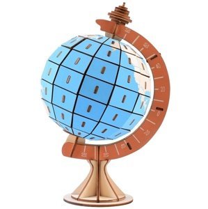 Woodcraft Dřevěné 3D puzzle Globus