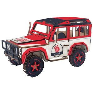 Woodcraft Dřevěné 3D puzzle SUV