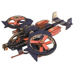 Woodcraft Dřevěné 3D puzzle Bojové letadlo RAD