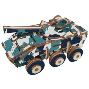 Woodcraft Dřevěné 3D puzzle Obrněný vůz