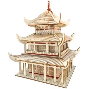 Woodcraft Dřevěné 3D puzzle Yueyang Tower