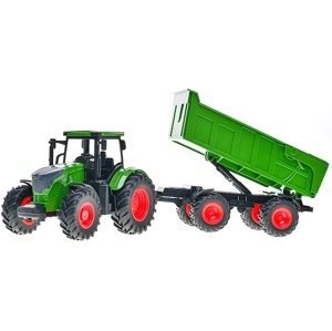 Kids Globe Farming traktor s vlečkou 41cm