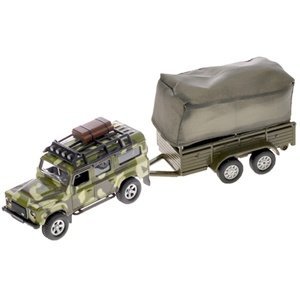 Kids Globe Traffic Land Rover Defender Military v krabič