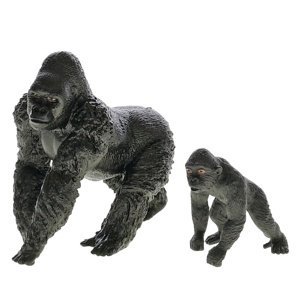 Zoolandia gorila samec/samice s mláďaty 5,5-10,5cm