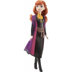 Mattel Disney 25HLW46 Ledové království Panenka Anna v černo-oranžových šatech