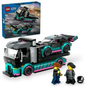 LEGO® City 60406 Kamion se závodním autem