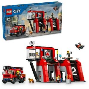 LEGO® City 60414 Hasičská stanice s hasičským vozidlem