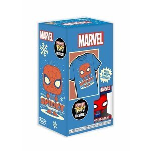 Funko Pocket POP&Tee: Mrvl-Holiday Spiderman-S