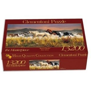 Clementoni - Puzzle 13200 Koně