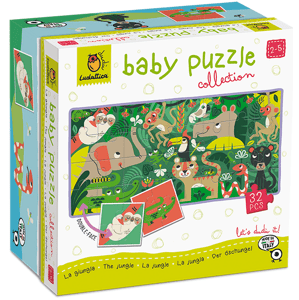 LUDATTICA Džungle dětské puzzle 32 dílků