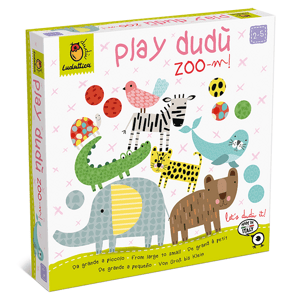 LUDATTICA Zoo-m Zvířátka vkládací hra