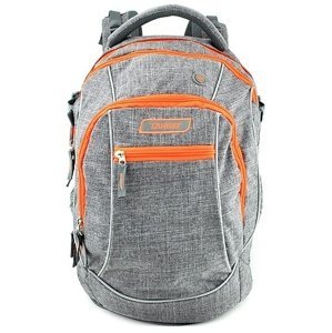 Studentský batoh Target, Oranžovo-šedý