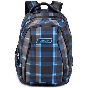 Školní batoh 2v1 Target, Šedo-modro-černý