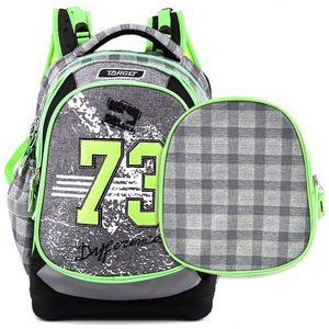 Školní batoh Target, 73, zeleno-šedý