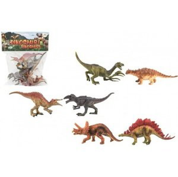 Dinosaurus plast 15-16cm 6ks