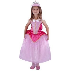 Dětský kostým princezna růžová (S)
