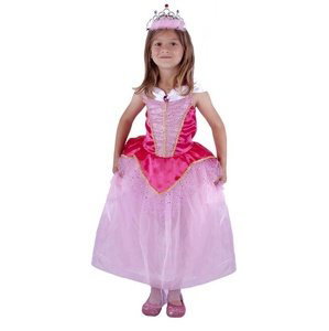 Dětský kostým princezna růžová (M)