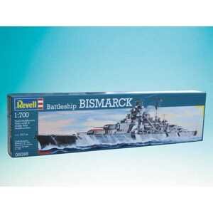 Plastic modelky loď 05098 - Battleship Bismarck (1: 700)