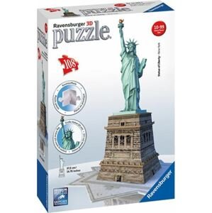 Puzzle 3D Ravensburger Socha Svobody 108