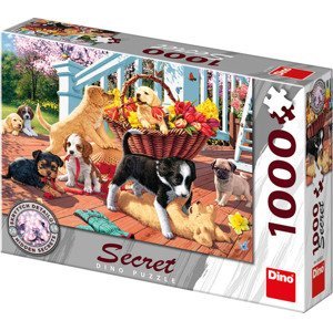 Dino Štěňátka 1000 secret collection Puzzle NOVÉ