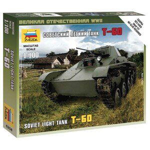 Wargames (WWII) tank 6258 - T-60 Soviet Light Tank (1: 100)