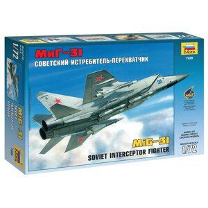 Model Kit letadlo 7229 - MIG-31 Soviet Interceptor (1:72)