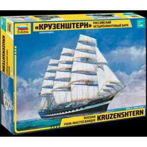 Model Kit loď 9045 - "Kruzenshtern" Sailingship (1: 200)