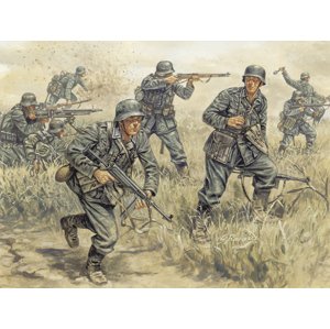 Model Kit figurky 6033 - WWII - GERMAN Infantry (1:72)