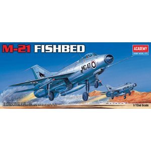 Model Kit letadlo 12442 - M-21 Fishbed (1:72)