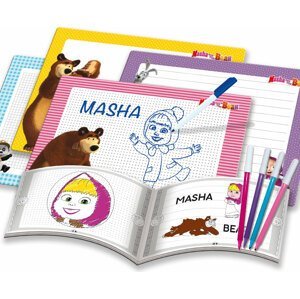 Lisciani Kreslicí tabulky Máša a medvěd