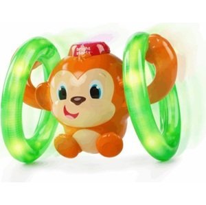 Hračka svítící hudební opička LLB Roll & Glow ™ 6-36m