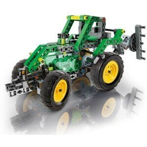 Clementoni Mechanické laboratoř - Farmářský traktor, 10 modelů, 200 dílků