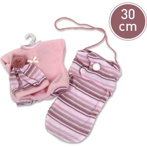 Llorens VRN30-006 oblečení pro panenku miminko velikosti 30 cm