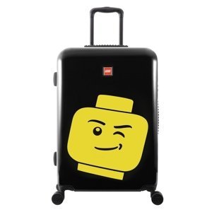 LEGO Luggage ColourBox Minifigure Head 24 '' - Černý
