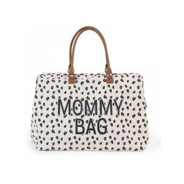 CHILDHOME Přebalovací taška Mommy Bag Canvas Leopard