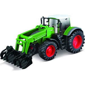 Bburago10 cm Farma Tractor with front loader - Fendt 1050 Vario + grapple