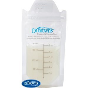 DR.BROWN'S Sáčky na uskladnění mateřského mléka 180 ml 25ks