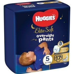 HUGGIES Elite Soft Pants OVN jednorázové pleny vel. L 5, 17 ks