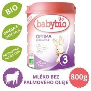 BABYBIO OPTIMA 3 Croissance kojenecké bio mléko (800 g)