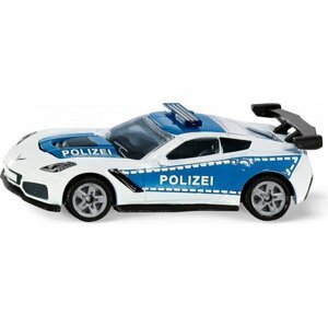 SIKU Blistr - policejní Chevrolet Corvette ZR1