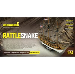 MAMOLI Rattlesnake 1779 1:64 kit