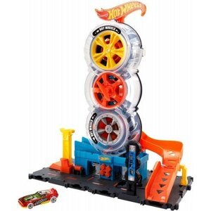 Mattel Hot Wheels City superpneu obchod